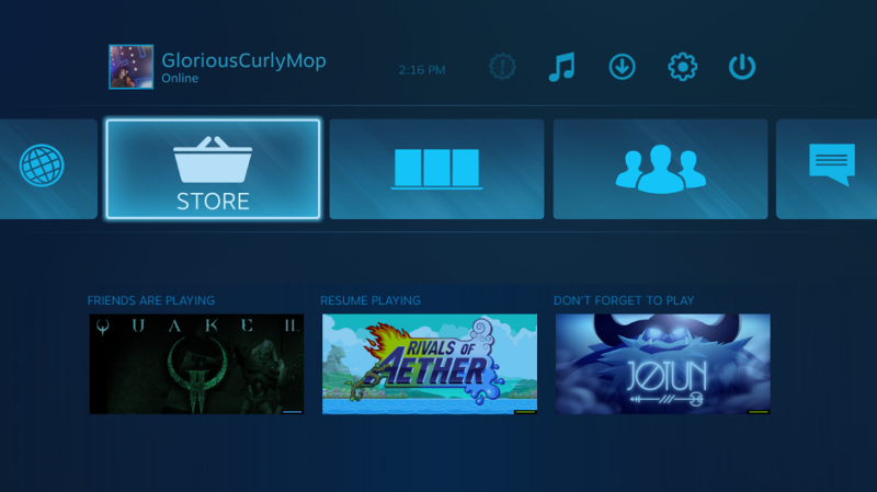 Illustration for article titled Steam's Big Picture Mode Is Now A Lot Nicer